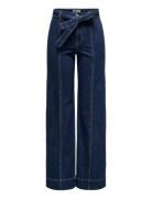 Onlmadison Blush Hw Wide Belt Dnm Bj583 Navy ONLY