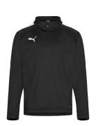 Teamliga 1/4 Zip Top Jr Black PUMA