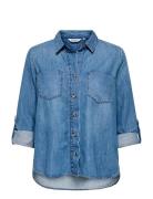 Onlyasmin Shirt L/S Dnm Akm Noos Blue ONLY