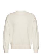 Long Sleeve Jersey Crew Cream Hollister