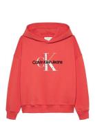 Embro Logo Hoodie Red Calvin Klein