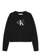Monologo Sweater Black Calvin Klein