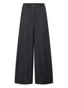 Papina Wool Pinstripe Grey Rue De Tokyo
