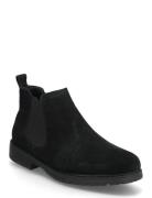 Fc Suede Cleated Chelsea Boot Black French Connection