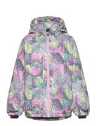 Ski Jacket - Aop Patterned Color Kids