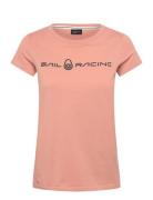 W Gale Tee Pink Sail Racing