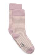 Minipop® Bamboo Socks Thin Stripe Pink Minipop