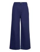 Mimmie Pants Cotton Linen Blue Naja Lauf