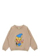 Janson Collegetröja Beige Martinex