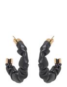 Rebel Hoop Gold Black Bud To Rose