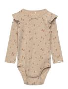 Dictesb Bodystocking Beige Sofie Schnoor Baby And Kids