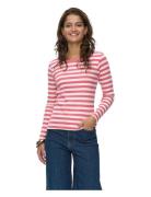 Numixie Ls T-Shirt - Gots Pink Nümph