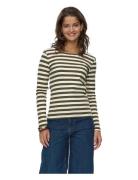 Numixie Ls T-Shirt - Gots Khaki Nümph