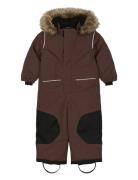Snow Suit Reinforcement Brown Mikk-line
