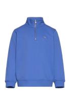 Shield Half Zip Sweatshirt Blue GANT