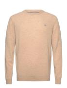 Lambswool Blend C-Neck Beige GANT