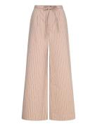 Jelena Pants Terracotta Stripe Red Naja Lauf
