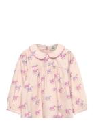 Unicorn Blouse W. Collar Pink Copenhagen Colors