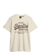 Vl Workwear Relaxed Tee Cream Superdry
