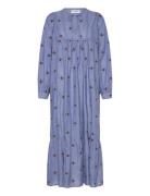 Latourll Maxi Dress Ls Blue Lollys Laundry