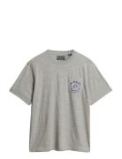 Merchant Graphic Tee Grey Superdry
