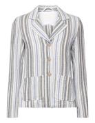 Lipa Jacket Rough Multi Stripe Patterned Naja Lauf