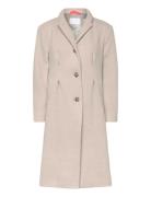 Abbey Coat Lux Wool Cream Naja Lauf