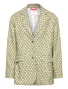 Feodora Blazer Fishnet Yellow Naja Lauf