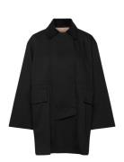 Cimana Recycled Heavy Trench Black Rue De Tokyo