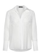 Lyocell Shirt With Patches White Mango