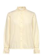 Dicte Shirt Paper Touch Cream Naja Lauf