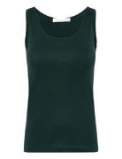 Sky Tanktop Bamboo Rib Green Naja Lauf