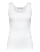 Star Tanktop Cotton Rib White Naja Lauf