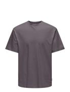 Onsfred Life Rlx Ss Tee Noos Grey ONLY & SONS
