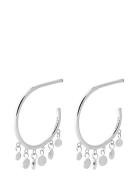 Glow Earrings Silver Pernille Corydon