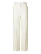 Slftania-Rita Mw Wide Pant Noos White Selected