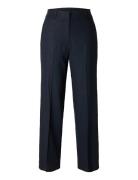 Slftania-Rita Mw Wide Pant Noos Navy Selected