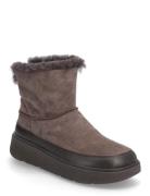Gen-Ff Mini Double-Faced Shearling Boots Brown FitFlop