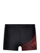 Boys Medley Logo Aquashort Black Speedo