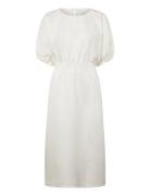 Puk Dress Cotton Linen Cream Naja Lauf