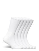 Tennis Socks 5-Pack ½ Terry. White Claudio