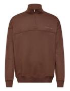Half Zip Brown Tommy Hilfiger