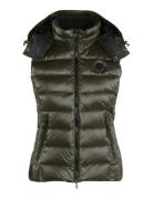 Olivia Down Vest Khaki Urban Pi Ers