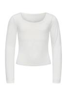 Kogea L/S 2-Ways Fit Top Jrs Noos White Kids Only