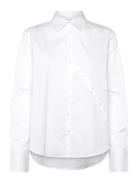 Ellis Shirt Fancy Poplin White Naja Lauf