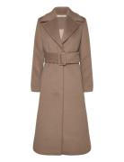 Long Fitted Coat Brown REMAIN Birger Christensen