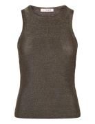 Eva Tank Top Gold A-View