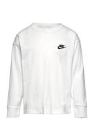 Lk-L/S Knit Top White Nike