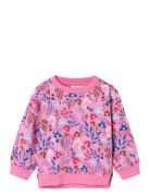 Nmfnirana Ls Loose Sweat Pb Pink Name It