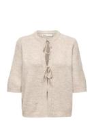 Onlsimoni 2/4 Bow Cardigan Knt Noos Beige ONLY